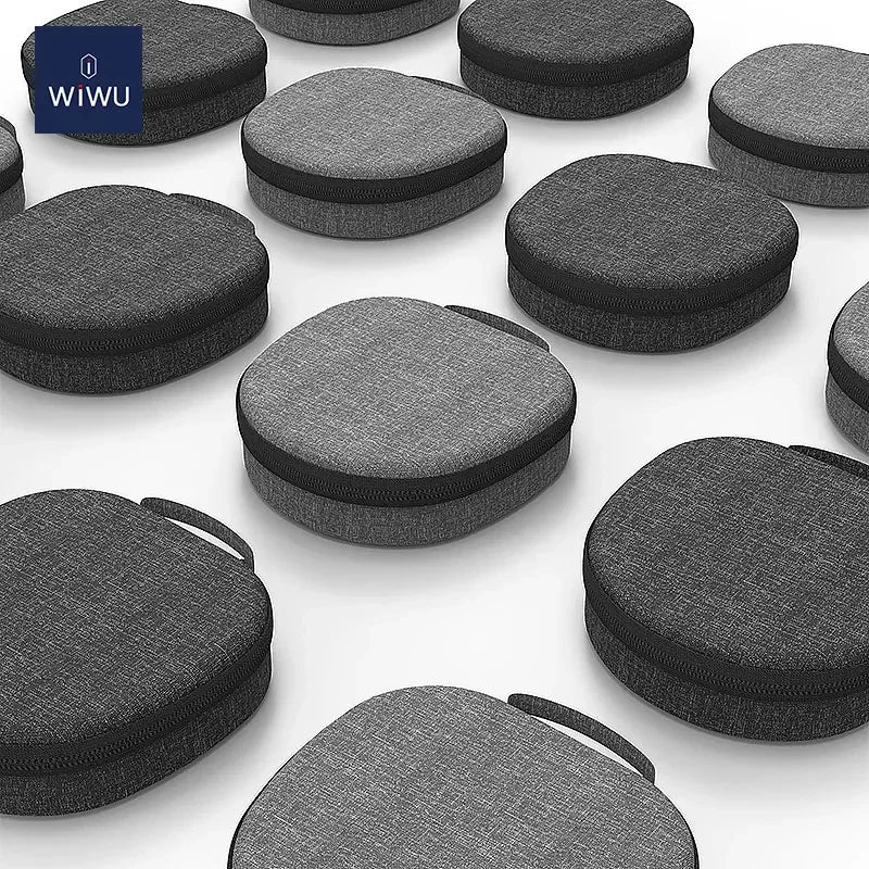 Wiwu Smart Case For Apple Airpod Max - Gray - Tashqila Wiwu Smart Case For Apple Airpod Max - Gray - Tashqila